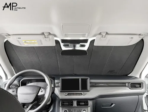 Vista 4 de Parasol plegable para parabrisas de ajuste personalizado para Mazda Mazda3 Mazda 3 Mazda 3 Sedan Hatchback 2014, 2015, 2016, 2017, 2018, protector