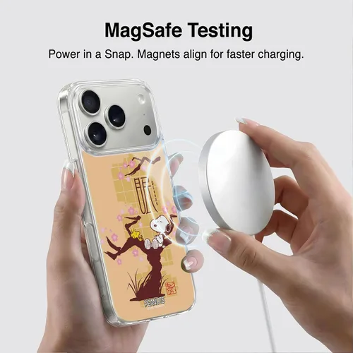 Vista 509 de Carcasa de gel para iPhone 7 Plus/iPhone 8 Plus, diseño de Snoopy Oriental de Peanuts, Badges