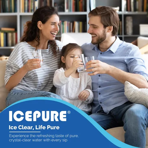 Vista 9 de ICEPURE ADQ747935 Repuesto para filtro de agua de refrigerador LG LT1000P MDJ64844601, Kenmore Elite 9980, LT1000P/PC/PCS, LT1000, ADQ74793501