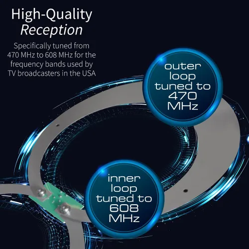 Vista 8 de Antennas Direct ClearStream 4V Antena de TV para Interiores y Exteriores, UHF VHF, Multidireccional, Rango de 70+ Millas, 4K 8K UHD, NEXTGEN TV