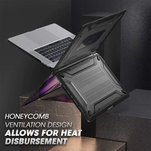 Vista 5 de SUPCASE [Serie Unicorn Beetle] Funda diseñada para MacBook Pro de 16 pulgadas A2141 (versión 2019), funda delgada de poliuretano termoplástico