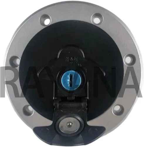 Vista 5 de RAYANA Tapa de Cubierta de Tanque de Combustible con Llave de Bloqueo Compatible para Kawasaki Ninja ZX6R ZX7R ZX9R ZX11 Ninja 250R 500R EX250 EX400