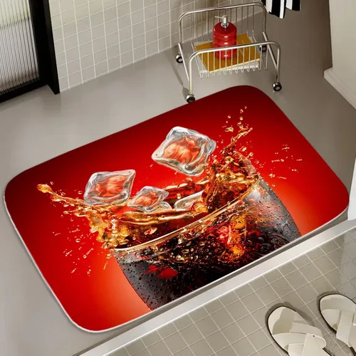Vista 18 de Alfombra de baño de terciopelo coral con diseño náutico de tortugas marinas, animales de playa, tapete de ducha antideslizante para baño de océano