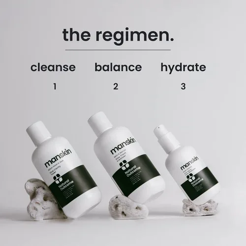 Vista 7 de Natural Outcome Tónico facial para hombre Tónico diario natural mejora la tez facial de los hombres Limpieza de poros astringente facial