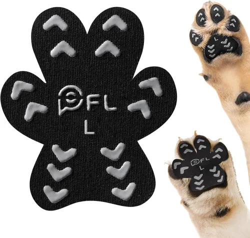 Vista 14 de Protección antideslizante para patas de perro para perros mayores, almohadillas para patas de perro con tracción, almohadillas autoadhesivas