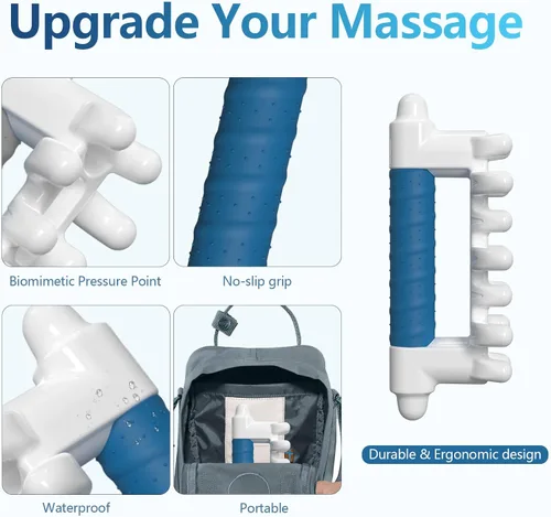 Vista 3 de Fascia - Herramienta de masaje para celulitis, herramienta de liberación miofascial de mano para masaje de tejido profundo, herramienta de masaje