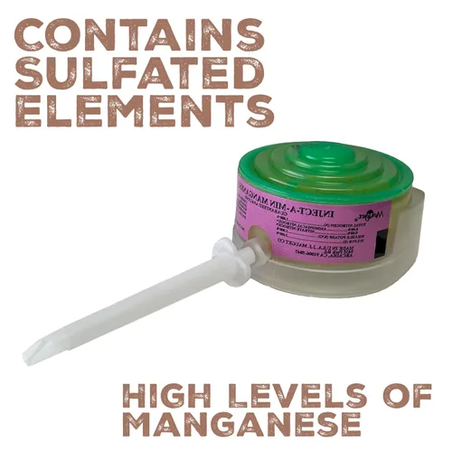Vista 5 de Mauget Inject-A-Min Manganeso 0.2 fl oz, Inyector de árbol, Fertilizante, 24 Caps