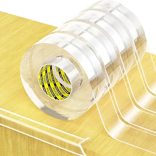 Vista 11 de Protector de borde transparente para parachoques, 1 paquete de 0.8 pulgadas