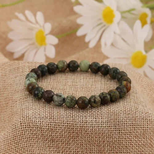 Vista 83 de Crystal Vibe Pulseras de cuentas de 0.315 in para mujeres y hombres, pulseras de cristal con piedras preciosas naturales, tamaño elástico ajustable