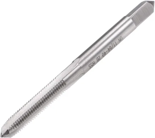 Vista 8 de uxcell Macho de la máquina 1/8-40 UN Rosca 2B Tornillo de acero de alta velocidad roscado herramienta de roscado