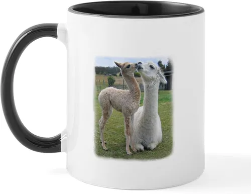 Vista 18 de CafePress A Special Alpaca Moment - Taza de café de cerámica (11.0 fl oz)