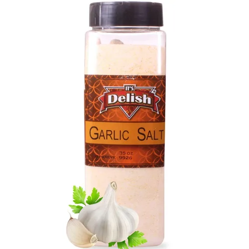 Vista 9 de Sal de ajo de Its Delish (tarro mediano)