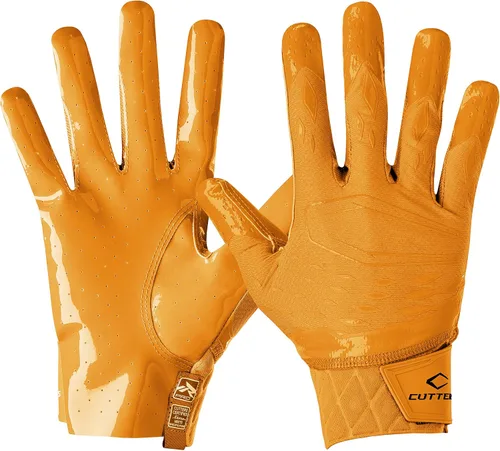 Vista 6 de Cutters Rev Pro - Guantes de fútbol para hombre, con agarre ultra adhesivo, para adultos, 1 par
