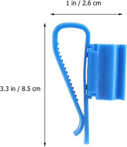 Vista 4 de balacoo Clip de tubo de agua para acuario, abrazadera de fijación multifunción para manguera de pecera, fácil instalación, soporte de manguera