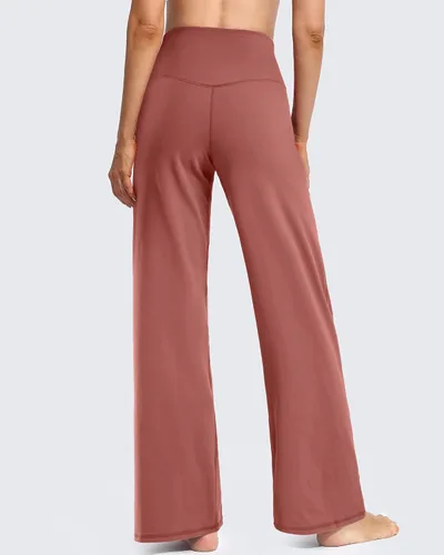 Vista 6 de Promover Wide Leg Pants for Women Yoga Pants with Pockets Loose Lounge Sweatpants PetiteRegularTall