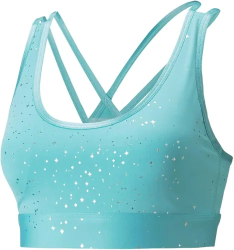 Vista 3 de PUMA - Brasier deportivo sin costuras para mujer