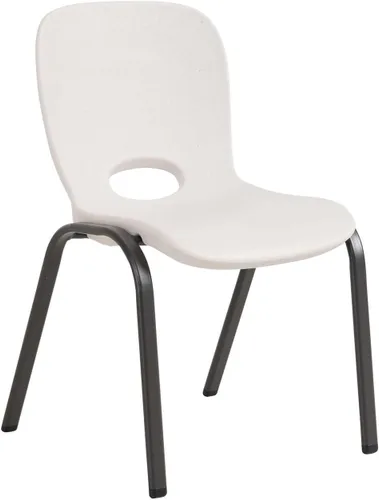 Vista 5 de LIFETIME 80383 Silla apilable para niños, almendra