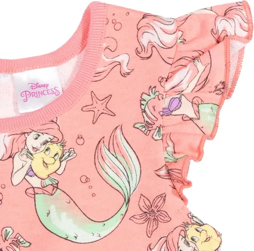 Vista 3 de Disney Princess Moana Mulan Belle - Mameluco sin mangas para niñas de bebé a niño grande