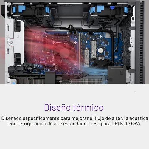 Vista 6 de Escritorio Dell Torre, Intel Core Ultra 7 265, 16 GB de RAM DDR5, Windows 11 Home