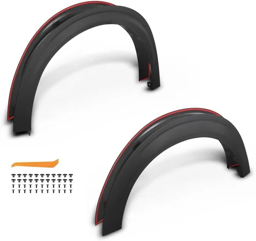 Vista 16 de GRAND ORANGE 4 guardabarros compatibles con modelos Ford F250 F350 Super Duty 1999-2007 (no compatibles con modelos duales), accesorios texturizados