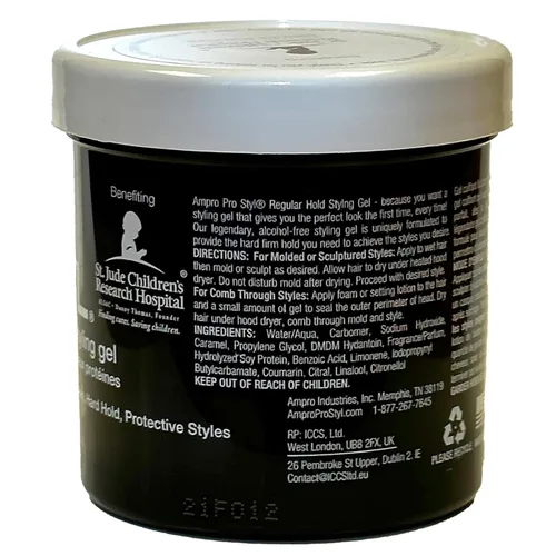 Vista 5 de Ampro Pro Styl Protein - Gel para peinar proteínas, 6 onzas (paquete de 6)
