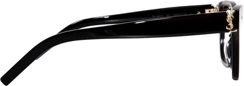 Vista 3 de SAINT LAURENT SL-M117 001 - Gafas para mujer, color negro, con borde completo, ojo de gato, 2.087 in