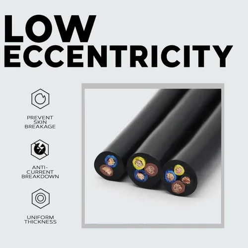 Vista 4 de BEST CONNECTIONS Cable de remolque de 4 vías (25 pies) – Cable aislado de 4 conductores de calibre 14 resistente – Duradero, resistente a