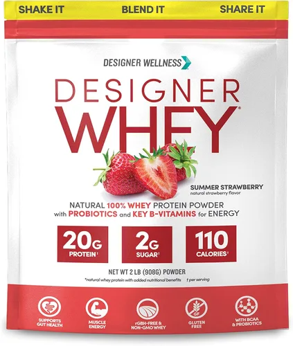 Vista 10 de Polvo de proteína de suero 100 % premium de Designer Protein, 1020W130, 1, 1