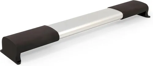 Vista 2 de Mango de barra transversal para puerta de pantalla Camco - Permite una salida más fácil y protección de las puertas de pantalla de RV con un agarre