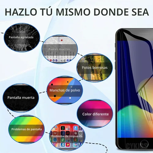 Vista 5 de Para iPhone 7 Plus Reemplazo de pantalla con botón de inicio 5.5 pulgadas, negro, 7Plus pantalla LCD digitalizador Kit de reparación de montaje