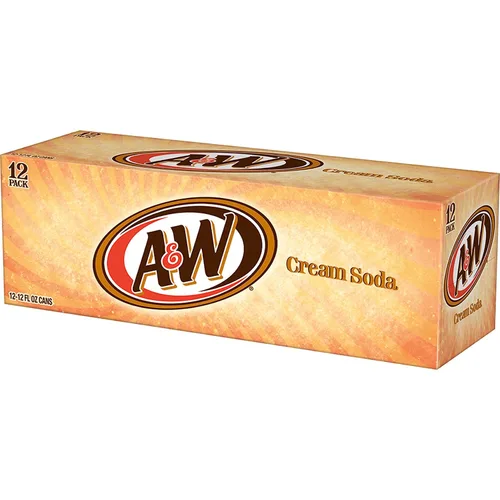 Vista 10 de A&W Cream Soda, latas de 12 fl oz, paquete de 12