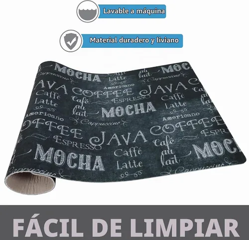 Vista 6 de Drymate Tapete para cafetera, (accesorio de barra de estación de café) protege las encimeras de cocina de derrames, manchas y arañazos, absorbente