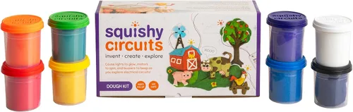 Vista 9 de Squishy Circuits Kit de lujo - Explora circuitos eléctricos con masa de juego - Kits de ciencia STEM para edades de 8 a 12 años - Diversión