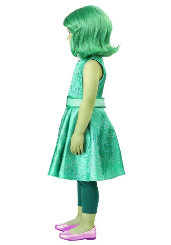 Vista 8 de Disfraz de Niña de Disgust de Disney Pixar Inside Out para Niños pequeños Multicolor