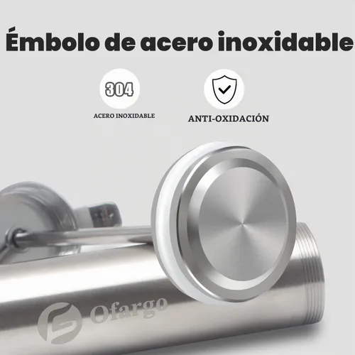 Vista 3 de Ofargo Inyector de carne, 3 agujas para ahumar carnes, carne de res, pavo; jeringa inyectora de adobo de 2 onzas; manual de usuario incluido