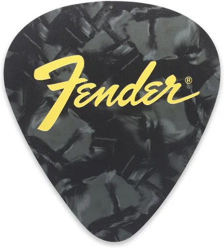Vista 12 de Cartel de metal de guitarra Fender desde 1946 - Gran cartel de pared de guitarra Fender para sala de música o guarida del hombre