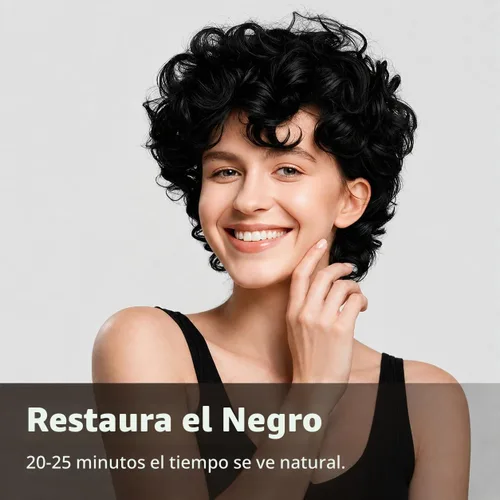 Vista 2 de KAISASA - Champú de tinte para cabello negro, 3 en 1, para cabello gris, mujeres y hombres