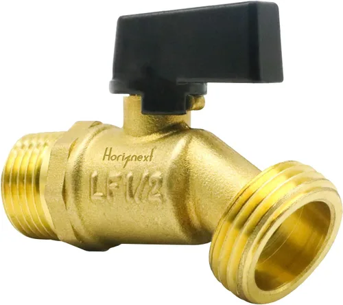 Vista 13 de GHT 3/4 espita para barril de lluvia, kit de espiga de barril de agua de mamparo de latón para piezas de tanque de bricolaje y accesorios