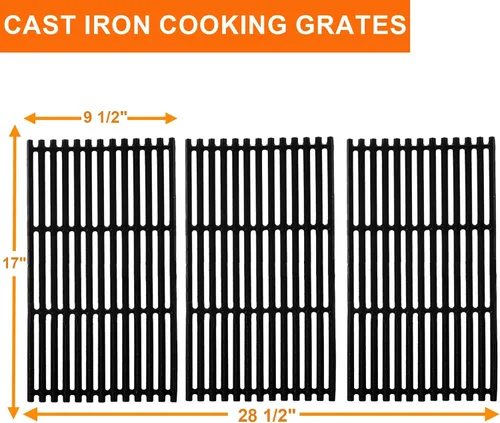 Vista 3 de BBQ Future Rejillas de cocina de 17 pulgadas para parrilla de gas Charbroil Tru-Infrared 463242715 463257520 463276016 463242716 466242715 466242815