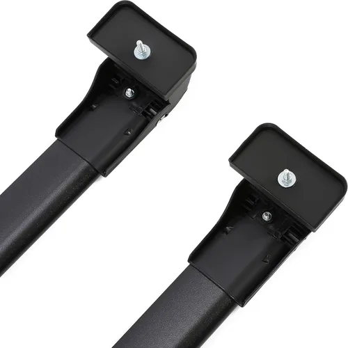 Vista 6 de KUAFU Barra transversal compatible con Mazda 5 2006-2017 Barras transversales con cerraduras antirrobo, riel de techo, bolsa de carga, Negro