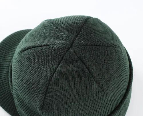 Vista 15 de Home Prefer - Gorro de invierno para hombre con visera, cálida y doble punto.