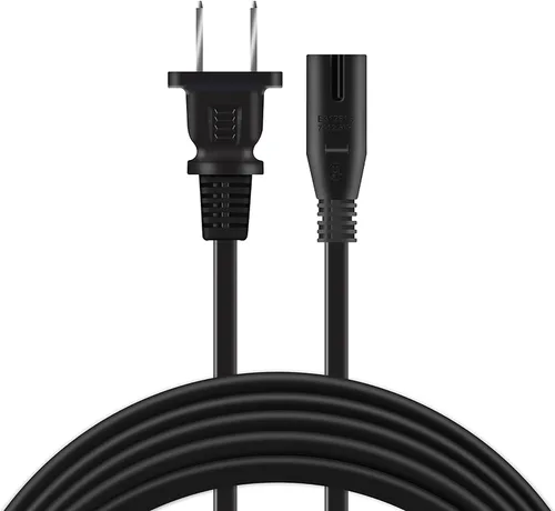 Vista 2 de Cable de alimentación de CA de 6 pies para altavoz inalámbrico Joha JDS-800 Bluetooth Party