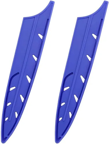 Vista 26 de XYJ Juego de 2 fundas para cuchillos de seguridad, protector de bordes de cuchillos, funda universal para cuchillos, pelado, funda de cuchillo