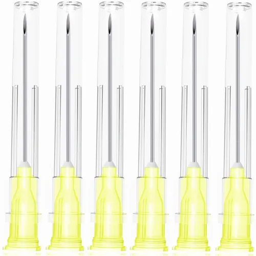 Vista 9 de Paquete de 100 herramientas de laboratorio dispensadoras de acero inoxidable de 16Ga 1 1/4 pulgadas, accesorios para laboratorios científicos