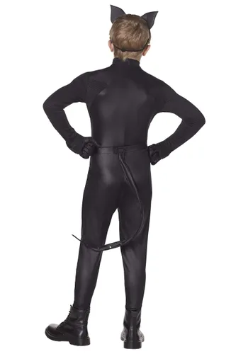 Vista 2 de Disfraz de Cat Noir para Niños de Miraculous Ladybug Multicolor