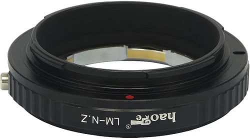Vista 7 de Haoge Adaptador manual de montaje de lente para Leica M LM, Zeiss ZM, lente Voigtlander VM a cámara Nikon Z Mount como Z6 Z7