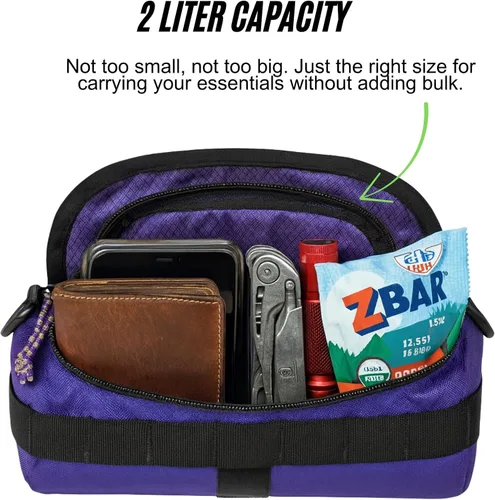 Vista 4 de Bolsa para manillar (Bikeday Cake) Capacidad de 2 litros Amplia bolsa para bicicleta con 2 correas de hebilla extra largas y 1 correa de gancho