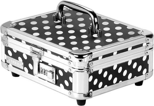 Vista 5 de Vaultz Caja de efectivo con cerradura con bandeja para billetes y monedas, cerradura de combinación, 8.5 x 4 x 10 pulgadas, negro táctico (VZ00308)
