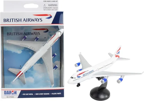 Vista 8 de Avión de Juguete Daron Jet2 Individual – Modelo de Avión de Metal Fundido con Piezas de Plástico Licenciado Oficialmente, Ruedas Giratorias, Librea