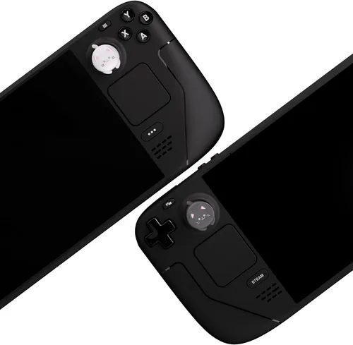 Vista 18 de PlayVital Thumb Grip Caps for Steam Deck LCD, Silicone Thumbsticks Grips Joystick Caps for Steam Deck OLED - Chubby Panda